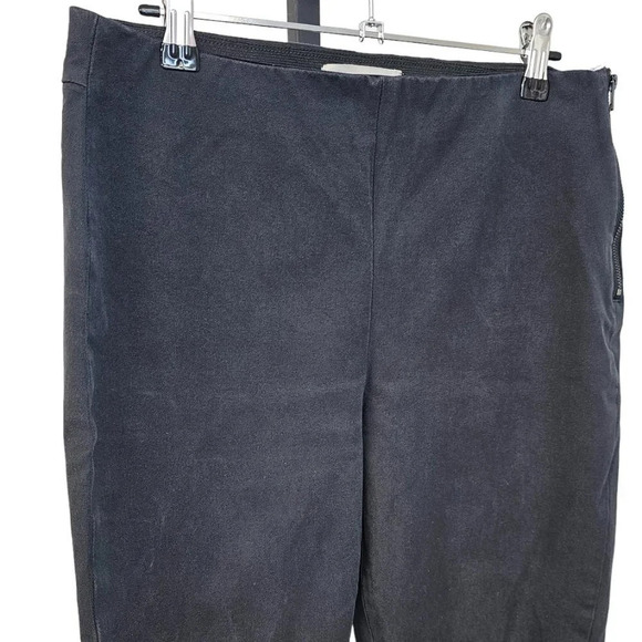 Everlane Womens Pull On Elasticzed Waist Pants Black  Size 8 - Picture 5 of 9